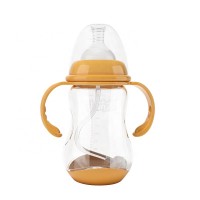 Newborn PP color changing breastfeeding baby milk bottle baby nipple bottle