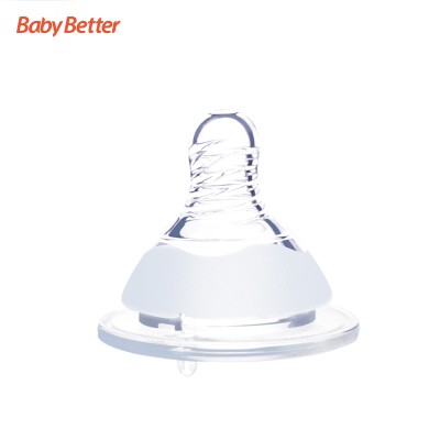 Baosheng Breast Milk Eco Funny Custom liquid Mam Natural pacifier Silicone pacifier