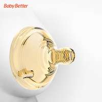 Babybetter Wide Mouth Baby Silicone Nipple Round Hole Milk Bottle Pacifier Simulation Teat Anti - flatulence